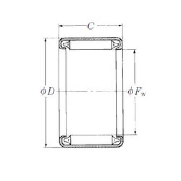 needle roller thrust bearing catalog B-116 NSK