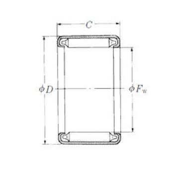 needle roller thrust bearing catalog B-34 NSK