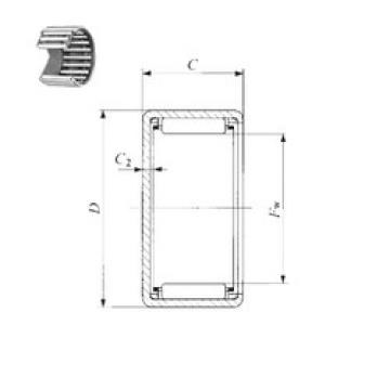 Needle Roller Bearing Manufacture TAM 1020 IKO