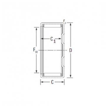 needle roller thrust bearing catalog BK1012 KOYO