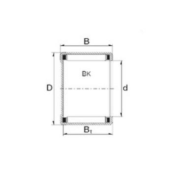 needle roller thrust bearing catalog BK1516 ZEN