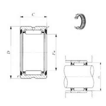 needle roller thrust bearing catalog BR 202820 UU IKO