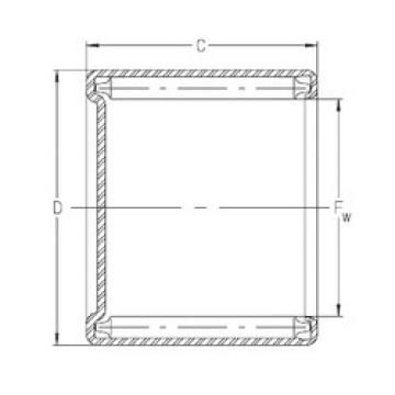 needle roller bearing sleeve CS1210 INA