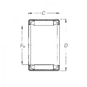 needle roller thrust bearing catalog DL 12 12 Timken