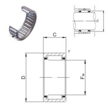 needle roller bearing sleeve NK10/16 JNS