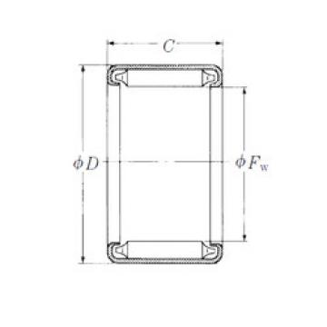 needle roller thrust bearing catalog F-59 NSK