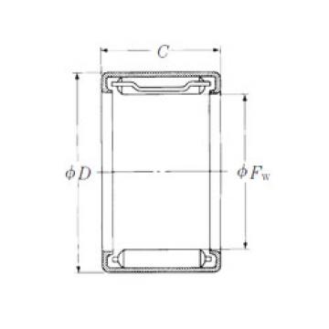 needle roller thrust bearing catalog FJL-2510 NSK