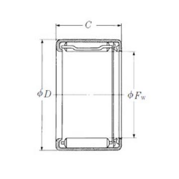 needle roller thrust bearing catalog FJLT-2218 NSK