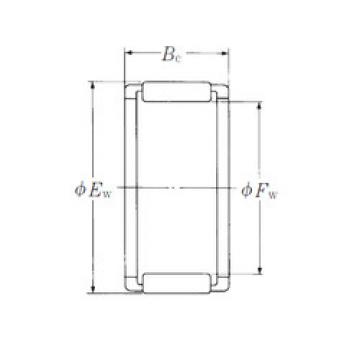 needle roller thrust bearing catalog FWF-141910-E NSK