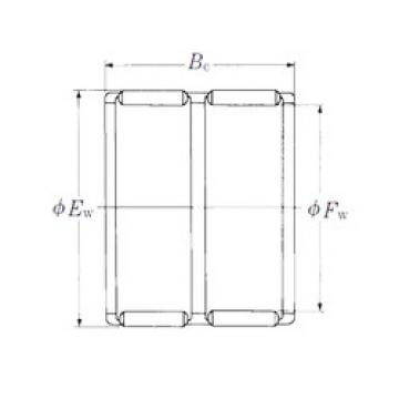 needle roller thrust bearing catalog FWF-323728W NSK