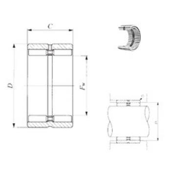 needle roller thrust bearing catalog GBR 101812 IKO