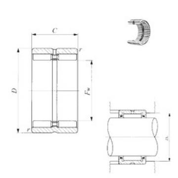 needle roller thrust bearing catalog GTR 628138 IKO