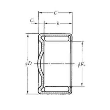 needle roller thrust bearing catalog HCK1420 NTN