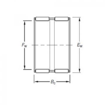 needle roller thrust bearing catalog K15X19X22ZW Timken