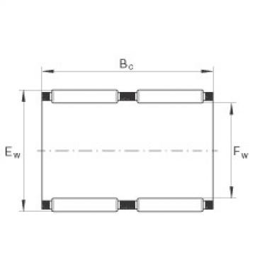 needle roller bearing sleeve K60X66X40-ZW INA