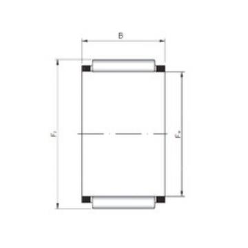 needle roller bearing sleeve KBK12X15X13 ISO