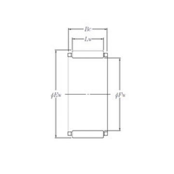 needle roller bearing sleeve KBK11×14×13.5X1 NTN