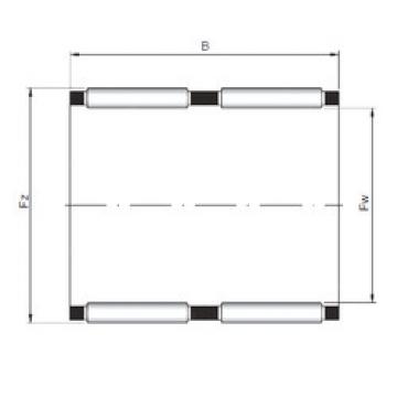 needle roller bearing sleeve KK24x30x31 CX