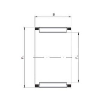 needle roller bearing sleeve KZK14X18X10 ISO