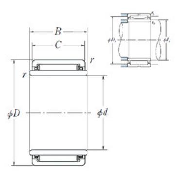 needle roller bearing sleeve LM1416 NSK