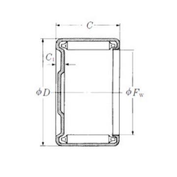 needle roller bearing sleeve M-1051 NSK