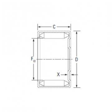 needle roller bearing sleeve M-24121 KOYO