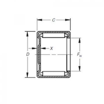 needle roller bearing sleeve M-10121 Timken