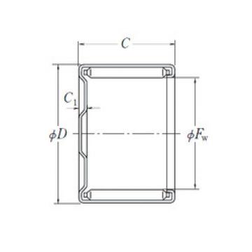 needle roller bearing sleeve MF-4516 NSK