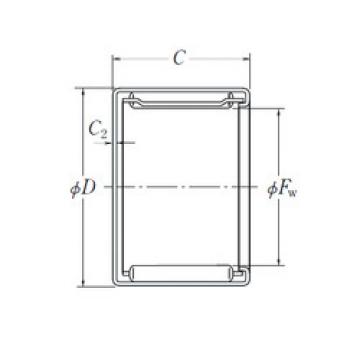 needle roller bearing sleeve MFJ-1210 NSK