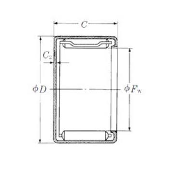 needle roller bearing sleeve MFJ-4526 NSK