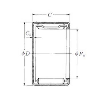 needle roller bearing sleeve MFJ-59 NSK