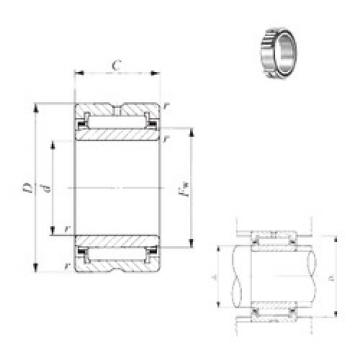 needle roller bearing sleeve NA 4822 IKO