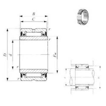 needle roller bearing sleeve NA 49/28UU IKO