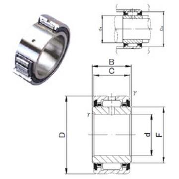 needle roller bearing sleeve NA 4905UU JNS