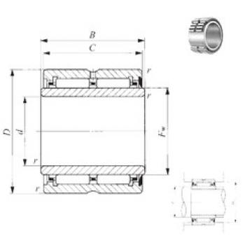 needle roller bearing sleeve NA 69/32U IKO