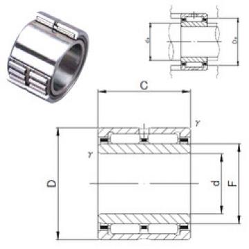 needle roller bearing sleeve NA 6910 JNS