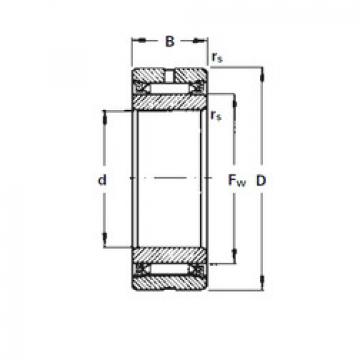 needle roller bearing sleeve NA1012 Timken