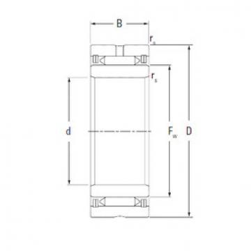 needle roller bearing sleeve NA1045 KOYO