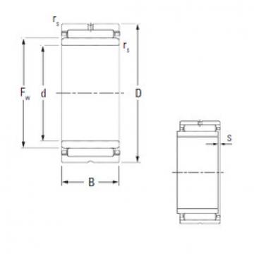 needle roller bearing sleeve NA4822 KOYO