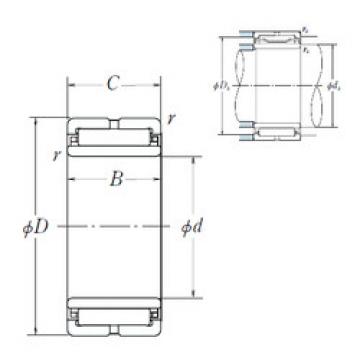 needle roller bearing sleeve NA4902 NSK