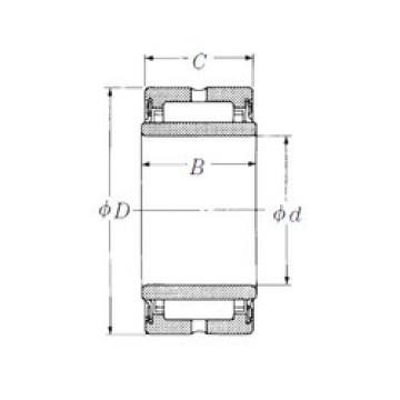 needle roller bearing sleeve NA4901TT NSK