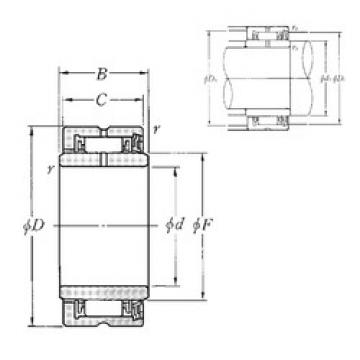 needle roller bearing sleeve NA4905L NTN