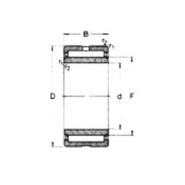 needle roller bearing sleeve NA4900-2RS CRAFT