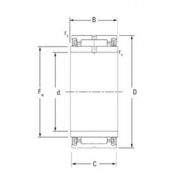 needle roller bearing sleeve NA4907,2RS KOYO