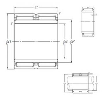 needle roller bearing sleeve NA6914R NTN