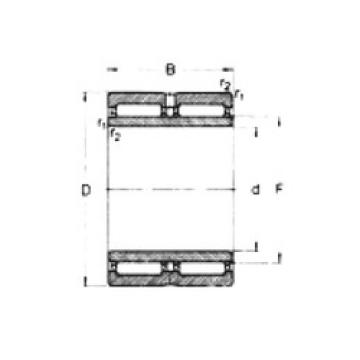 needle roller bearing sleeve NA6901-2RS CRAFT