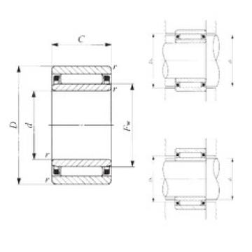 needle roller bearing sleeve NAF 102612 IKO