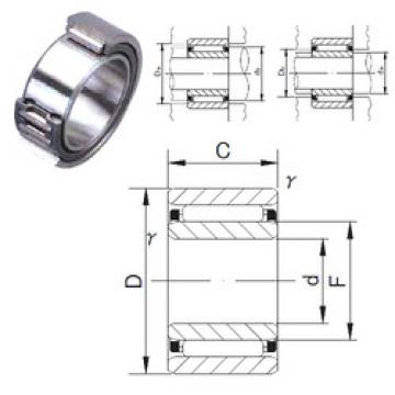 needle roller bearing sleeve NAF 203716 JNS