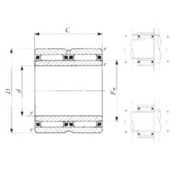 needle roller bearing sleeve NAFW 152826 IKO