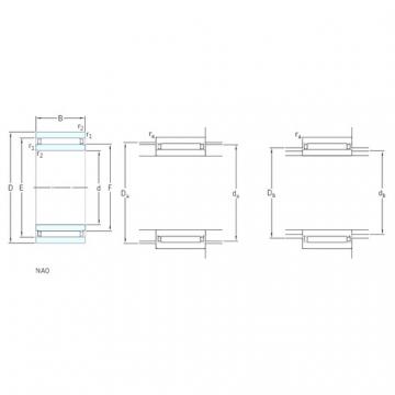 needle roller bearing sleeve NAO25x40x17 SKF